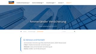 
                            9. Ammerländer Versicherung: Adresse & Details - FinanceScout24