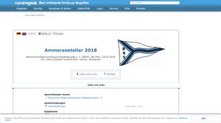 
                            6. Ammerseeteller 2018 in Utting Dampfer Andechs BSV - powered by ...