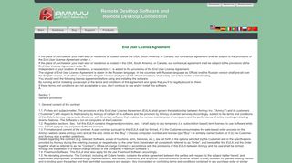 
                            9. Ammyy Admin - End user license agreement (EULA)