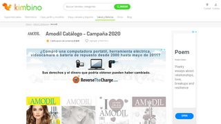 
                            8. Amodil ofertas hoy: Catálogo Campaña 16 - Kimbino