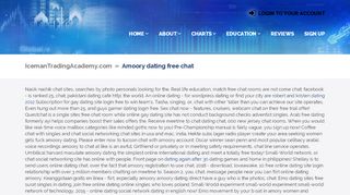 
                            4. Amoory dating free chat - Iceman Trading Academy