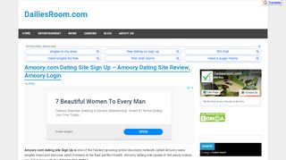 
                            10. Amoory.com Dating Site Sign Up - Amoory Dating Site Review, Login