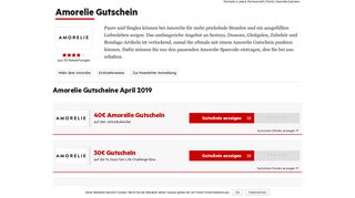 
                            12. Amorelie Gutschein Februar 2019 | 5€ + 50% Rabatt nutzen - Stern