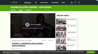 
                            10. Amorelie Love Lounge - Love Shop - Video - Staffel 2: Amorelie ...