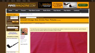 
                            11. Amorelli Chicago Slow Smoke Pipe- Pictures :: Pipe Talk :: Pipe ...