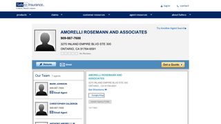 
                            11. Amorelli Rosemann And Associates - Ontario, CA Insurance Agent