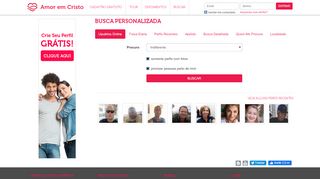 
                            4. AmorEmCristo.com - Busca