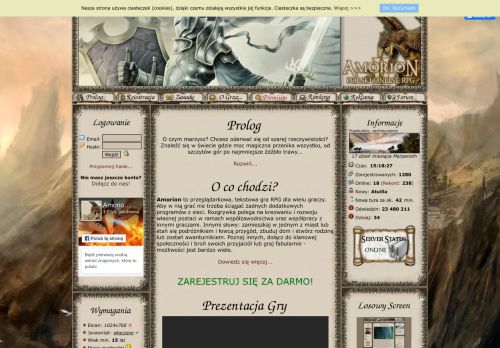 
                            7. Amorion :: RPG Online - tekstowa gra fantasy w przeglądarce
