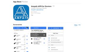 
                            12. Ampath APR for Doctors on the App Store - iTunes - Apple