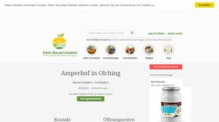 
                            5. Amperhof: Einkaufen im Bauernladen in Olching - dein-bauernladen.de