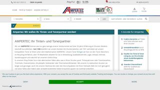 
                            5. Ampertec: Wir wollen Ihr Tinten- und Tonerpartner werden!