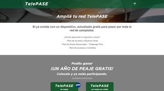 
                            4. Ampliá tu red TelePASE