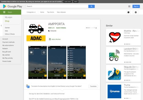 
                            3. AMPPORTA – Apps bei Google Play