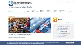
                            7. AmPuls und Gründer:Zeit Konferenz 2019 - Bund Evangelisch ...
