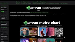 
                            13. Amrap's AirIt | Australian Music Radio Airplay Project