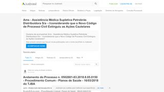 
                            12. Ams - Assistência Médica Supletiva Petrobrás Distribuidora S/a ...