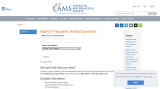 
                            2. AMS FAQ