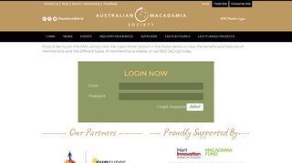 
                            11. AMS Member Login - Australian Macadamia Society