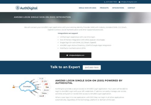
                            5. Ams360 Login Single Sign-on (SSO) Integration • SAML • ...
