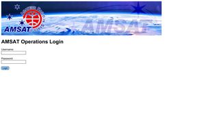 
                            9. Amsat Operations Login