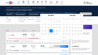 
                            11. Amsterdam (AMS) to London (LON) Flight Schedule, Time Duration ...