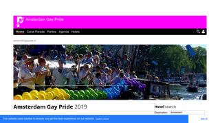 
                            10. Amsterdam Gay Pride 2019. Independent and complete guide to canal ...