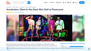 
                            5. Amsterdam: Glow-in-the-Dark Mini Golf at Powerzone - ...