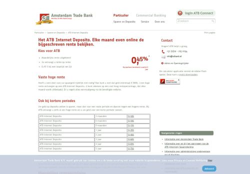 
                            5. Amsterdam Trade Bank | Producten | ATB Internet Deposito