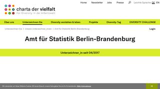 
                            12. Amt für Statistik Berlin-Brandenburg - Unterzeichner_in der Charta der ...