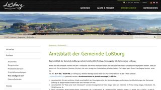 
                            11. Amtsblatt der Gemeinde Loßburg - Gemeinde Loßburg: Was erledige ...