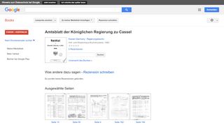 
                            12. Amtsblatt der Königlichen Regierung zu Cassel