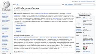 
                            12. AMU Malappuram Campus - Wikipedia