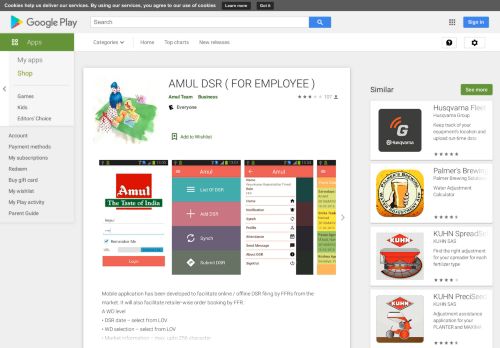 
                            11. AMUL DSR ( FOR EMPLOYEE ) - Apps on Google Play