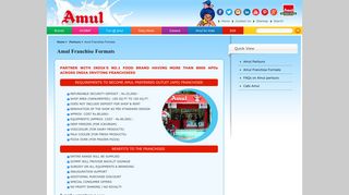 
                            6. Amul Franchise Formats :: Amul - The Taste of India