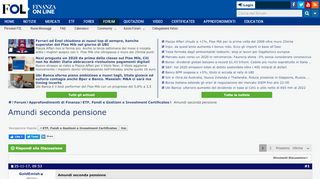 
                            12. Amundi seconda pensione - FinanzaOnline