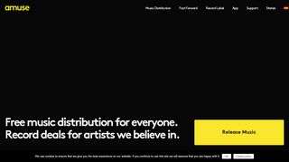 
                            1. Amuse: Digital music distribution company