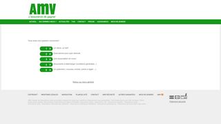 
                            2. AMV : contacter votre assurance en ligne (moto, scooter, auto, ...)