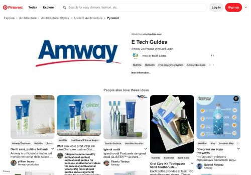 
                            8. Amway Citi Prepaid WireCard Login | E Tech Guides | Amway ...