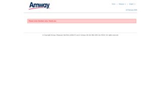 
                            9. Amway Malaysia - SSO