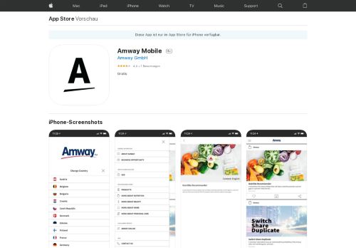 
                            5. Amway Mobile im App Store - iTunes - Apple