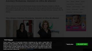 
                            12. Amway Romania, vanzari si cifra de afaceri - Wall-Street.ro
