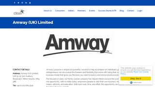 
                            13. Amway (UK) Limited – DSA UK