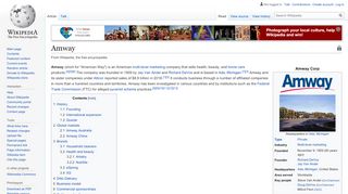 
                            10. Amway - Wikipedia