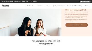 
                            10. AmwayGlobal.com | Official website of the Amway corporation