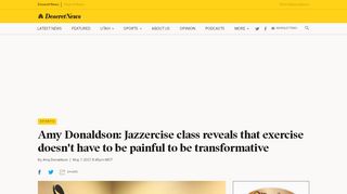 
                            11. Amy Donaldson: Jazzercise class reveals that exercise doesn't have to ...