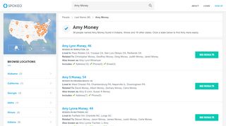 
                            6. Amy Money's Phone Number, Email, Address, Public ...