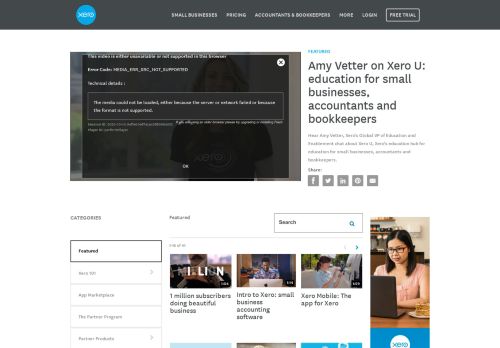 
                            12. Amy Vetter on Xero U: education for small businesses, accountants ...