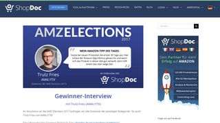 
                            5. AMZ Elections 2017 Gewinnerinterview: Trutz Fries (AMALYTIX ...