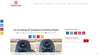 
                            11. An Amazing DIY Raspberry Pi Music Player - Pi My Life Up