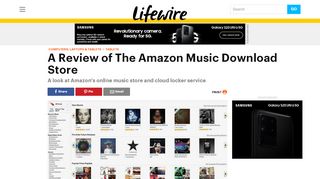 
                            9. An Amazon Music Store Review - Lifewire